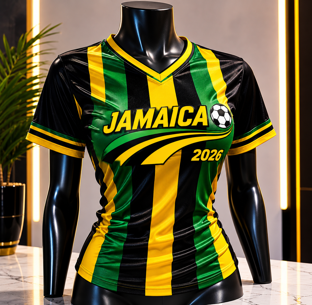 Women Jamaican W’Cup Nostalgia Jersey
