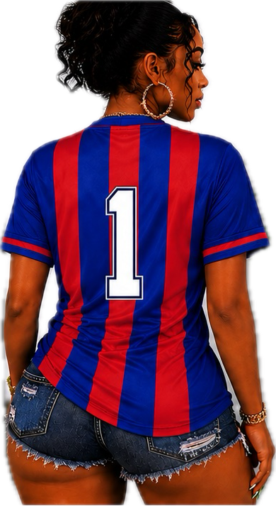Haiti Soccer Gal Jersey