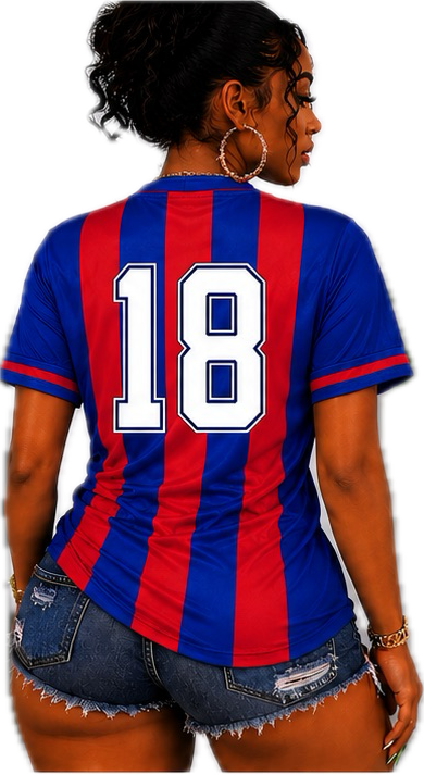 Haiti Soccer Gal Jersey