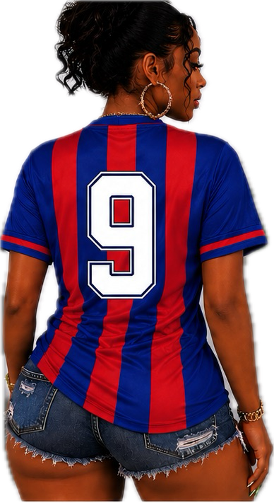 Haiti Soccer Gal Jersey